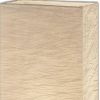 26" Brown Bedside Lamp With Square Shade
