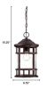 Black Lantern Seeded Metal Dimmable Chandelier With Clear Shades