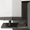 5" Black And White Metal Flush Mounted Sconce