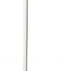 73" White LED Torchiere Floor Lamp With White