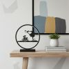 13" Black Bedside Led Table Lamp