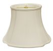 Cream Monay Shantung Silk Oval Lamp Shade