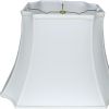 Snow Shantung Silk Lamp Shade