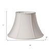 Cream Shantung Silk Bell Lamp Shade