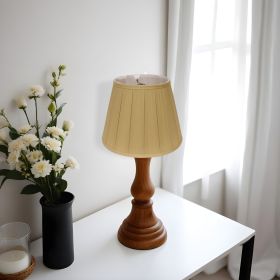 Camel Shantung Silk Empire Lamp Shade
