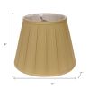 Camel Shantung Silk Empire Lamp Shade