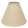 Beige Linen Cone Lamp Shade