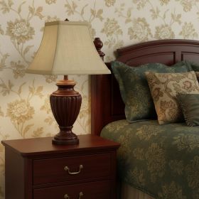 Tan No Slub Innsbruck Square Lamp Shade