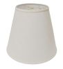 Off White Linen Empire Lamp Shade