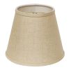 Dark Brown Linen Empire Lamp Shade