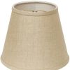 Dark Brown Linen Empire Lamp Shade