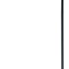 Black And White Candle Style Six Light Metal Dimmable Chandelier