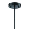 Black Kitchen Island Metal Dimmable Chandelier With Clear Shades