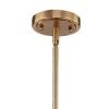 Gold Kitchen Island Metal Dimmable Chandelier With Gold Shades