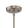 Nickel Kitchen Island Metal Dimmable Chandelier With Clear Shades