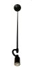 Black Bulb Metal Chandelier