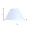 Off White Linen Plain Empire Lamp Shade