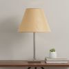 Golden Brown Linen Plain Empire Lamp Shade