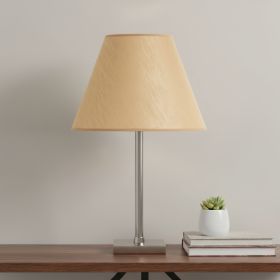 Golden Brown Linen Plain Empire Lamp Shade
