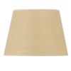 Tan Linen Plain Drum Lamp Shade