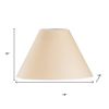 Light Brown Kraft Paper Plain Empire Lamp Shade