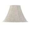 Light Gray Linen Plain Bell Lamp Shade
