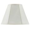 Eggshell Linen Piped Empire Lamp Shade