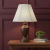 Eggshell Linen Piped Empire Lamp Shade