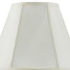 Eggshell Linen Piped Empire Lamp Shade