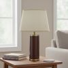 Light Brown Burlap Plain Drum Lamp Shade