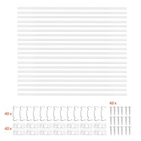 20-Pack 3.3 ft/1M V Shape LED Aluminum Channel, with Milky Cover, End Caps and Mounting Clips, Aluminum Profile for LED Strip Light Installations