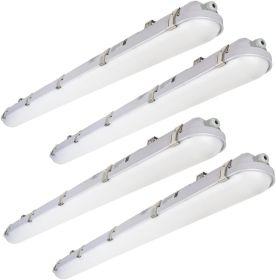 4FT LED Vapor Tight Light 60W 6600lm (120W Eq.)