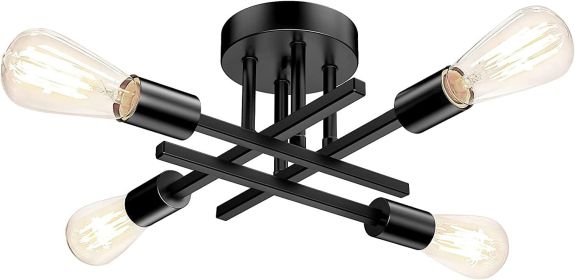 TOBUSA Semi Flush Mount Ceiling Light
