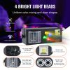 Stage Lights, 4 in 1 RGB Party Lights, LED Pattern Strobe Light