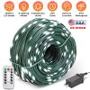 Fresh Fab Finds 330FT 1000LED String Lights Outdoor Christmas Decoration Lights with Remote IP44 Waterproof 8 Lighting Modes 8 Brightness Timer Plug I